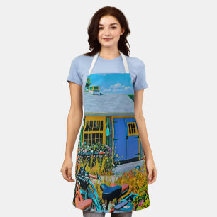 Awesome Cycling Painting Apron