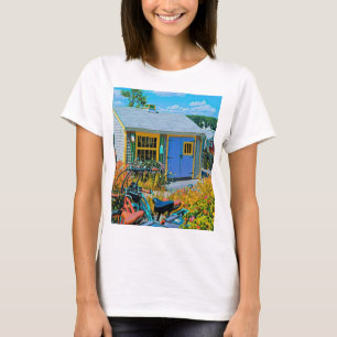 Awesome Cycling Painting T-Shirt