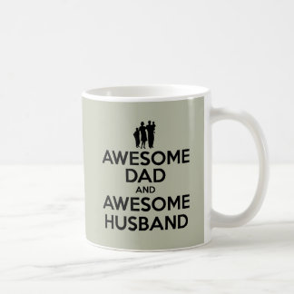 Awesome Dad And Awesome Husband Coffee Mug