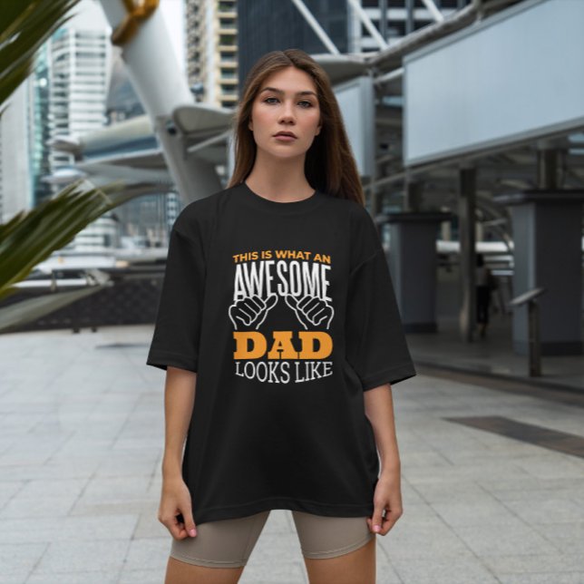 Awesome Dad Quote T Shirt Design (Creator Uploaded)