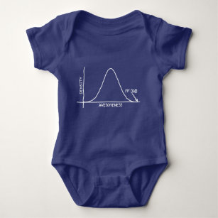 Awesome Dad - Statistics Baby clothing dark colour Baby Bodysuit