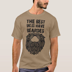 Awesome Dads or Men Have Tattoos And Beards 2 T-Shirt
