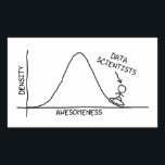 Awesome Data Scientists Sticker<br><div class="desc">Data scientists are awesome!</div>