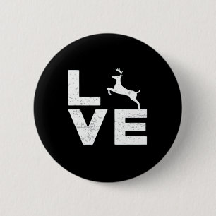 Awesome Deer Lover Trendy Aesthetic Design  6 Cm Round Badge