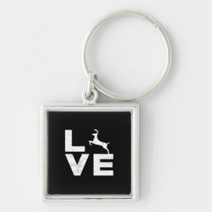 Awesome Deer Lover Trendy Aesthetic Design Key Ring