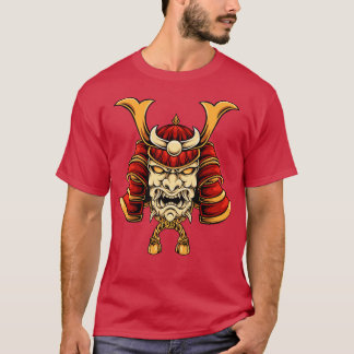 Awesome Demon Samurai Illustration T-Shirt