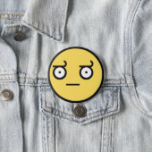 Awesome Disapproval Face 7.5 Cm Round Badge (In Situ)