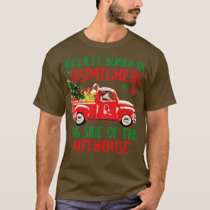 Awesome Dispatcher Red Car Merry Christmas Sweater