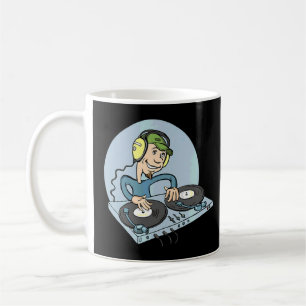Awesome Dj Turntable Dj Djane Deejay Controller Coffee Mug