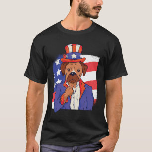 Awesome Dog USA Patriot Design T-Shirt