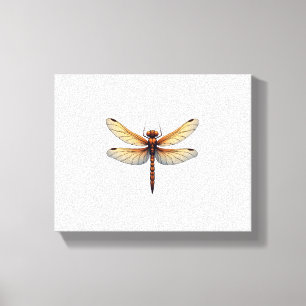 Awesome Dragonfly Costume for Boys and Girls Canvas Print