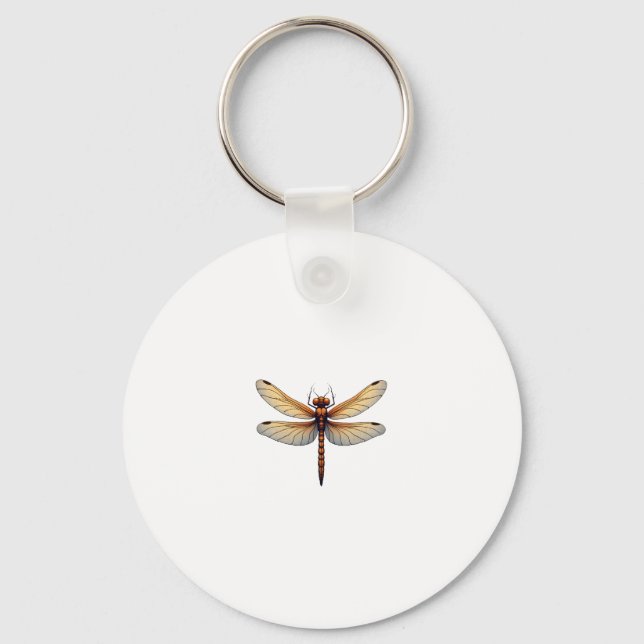 Awesome Dragonfly Costume for Boys and Girls Key Ring (Front)