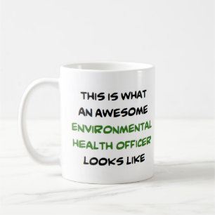 awesome environmental health officer coffee mug