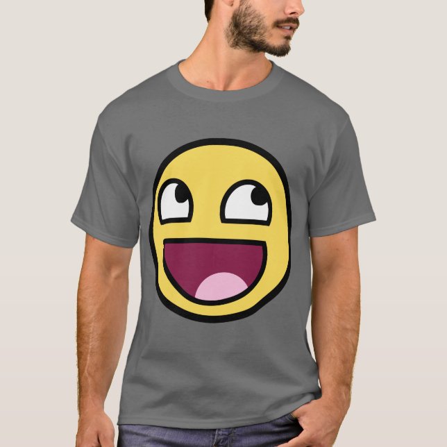 awesome face awesome face T-Shirt (Front)