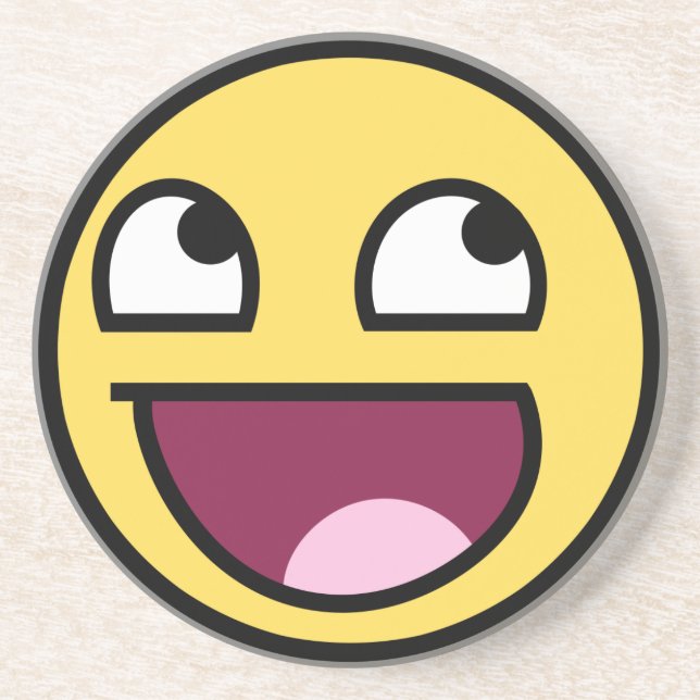 Awesome Face Coaster (Front)