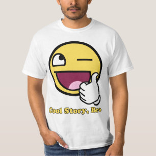 Awesome Face Cool Story Bro T-Shirt