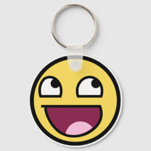 Awesome Face Keychain