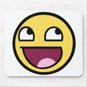 Awesome Face Mouse Pad