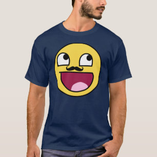 AWESOME FACE WITH MUSTACHE T-Shirt