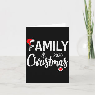 Awesome Family Christmas 2020 Card