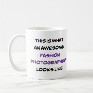 awesome fashion photographer coffee mug