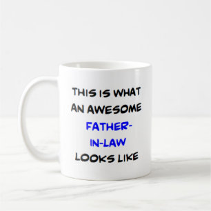 awesome father-in-law coffee mug