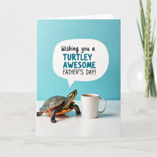 Awesome Fathers Day Reptile Card