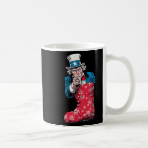Awesome Festive Sock With Sam And Us Colors For Ch Coffee Mug