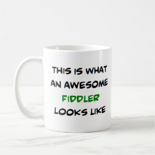awesome fiddler coffee mug