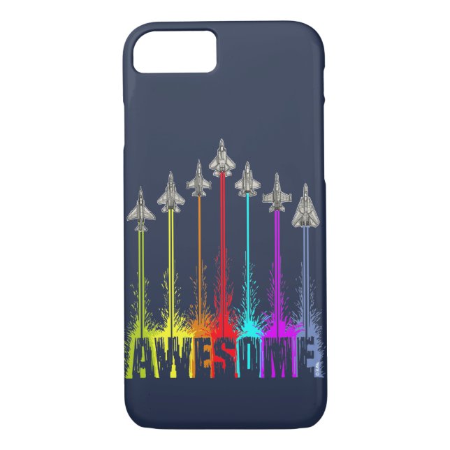 Awesome fighter jets Case-Mate iPhone case (Back)