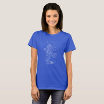 Awesome Film Camera Blueprint Shirt for Filmmakers