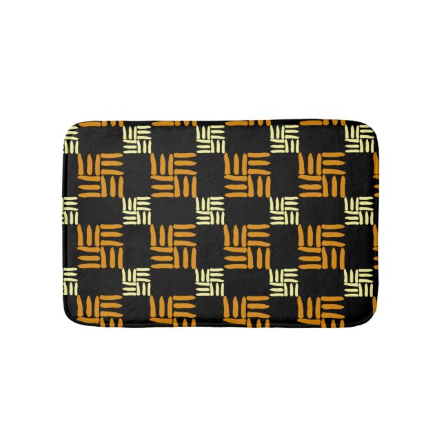 Awesome Floral Pattern Bath Mat (Front)