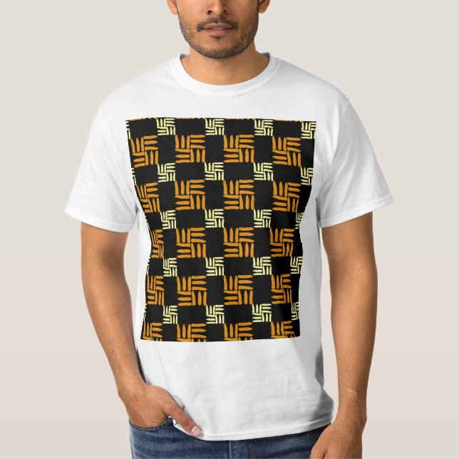 Awesome Floral Pattern T-Shirt (Front)