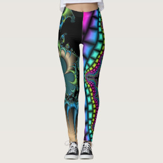 Awesome Fractured Fractal Leggings