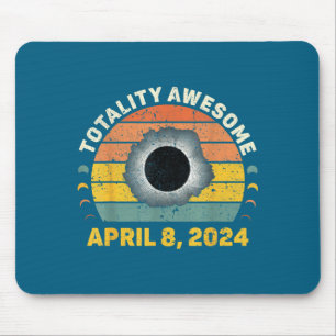 Awesome Funny Totality Vintage Totality Spring Sol Mouse Mat