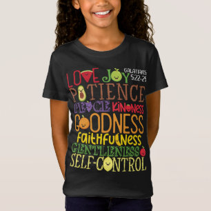 Awesome Galatians Fruit Of The Spirit Religious Ve T-Shirt