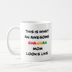 awesome ghanaian mum coffee mug
