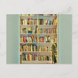 Awesome gifts for book lovers postcard