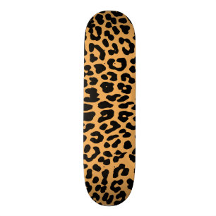 Awesome Girls Leopard Print Skateboard