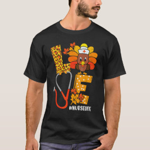 Awesome Gobble Stethoscope Turkey Nurse T-Shirt