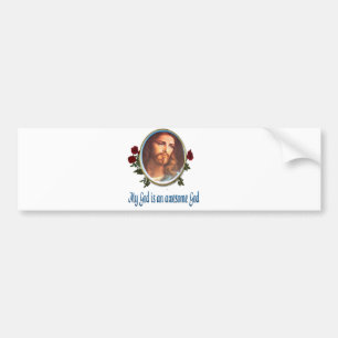 Awesome God Bumper Sticker
