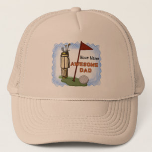 Awesome Golf Dad  Trucker Hat