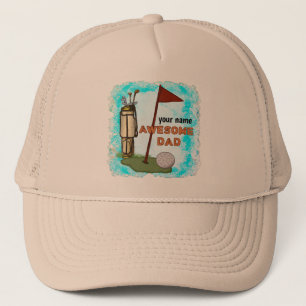 Awesome Golf Dad  Trucker Hat