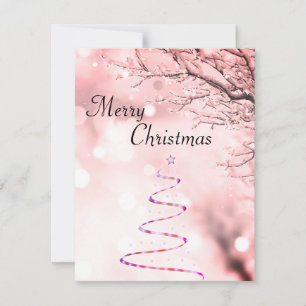 Awesome, Gorgeous Beautiful Sparkly Holiday Card