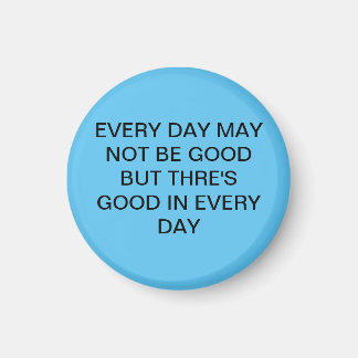 Awesome Gorgeous Sweet Blue With Text  Magnet