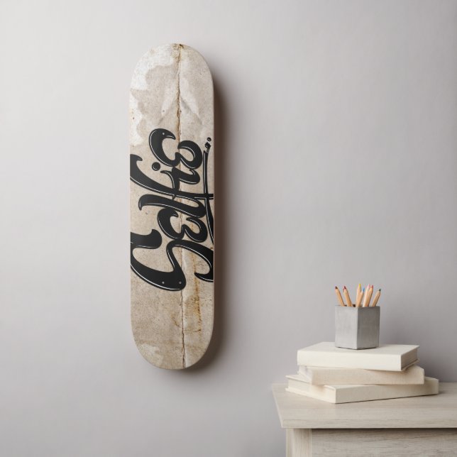 Awesome Graffiti Selfie Street Art Lettering Skateboard (Wall Art)