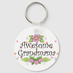 Awesome Grandmama T-Shirt Key Ring