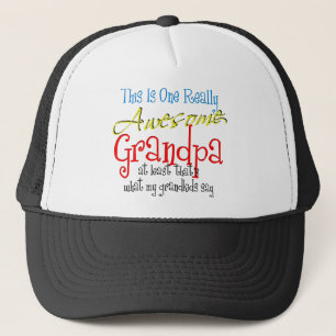 Awesome Grandpa Trucker Hat