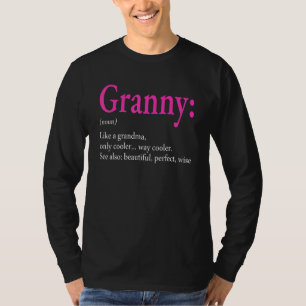 Awesome Granny Definition Clothing Mother's Day T-Shirt