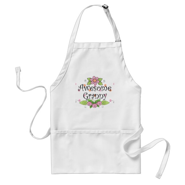 Awesome Granny T-Shirt Standard Apron (Front)
